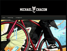Tablet Screenshot of mikeonabike.com